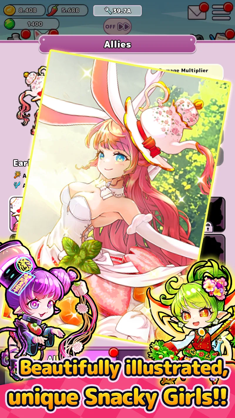 Snacky Girls! gameplay screenshot 4