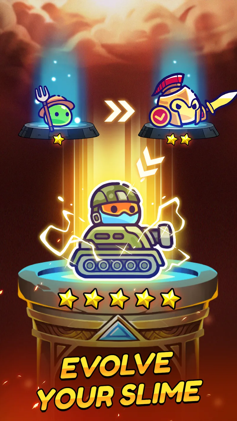 Slime Warrior: Age of War screenshot 3