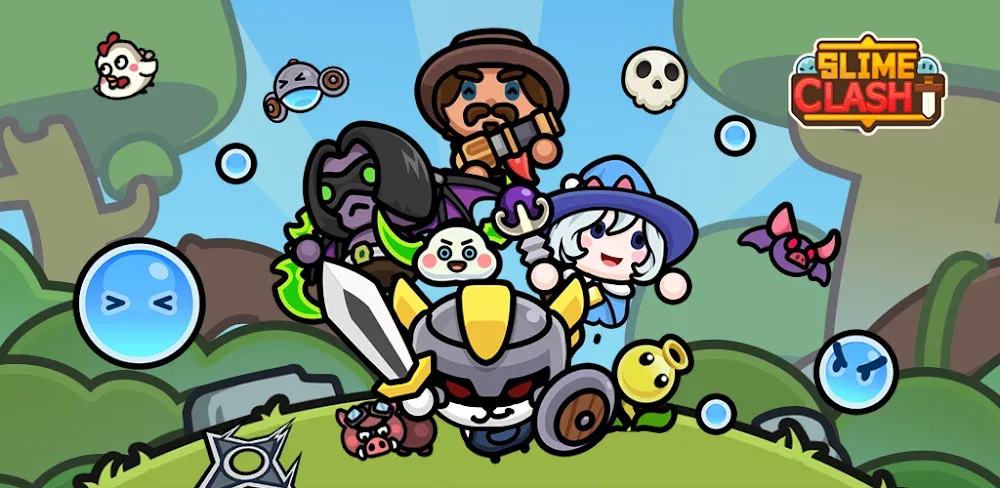 Slime Clash: Roguelike Shooting screenshot 1