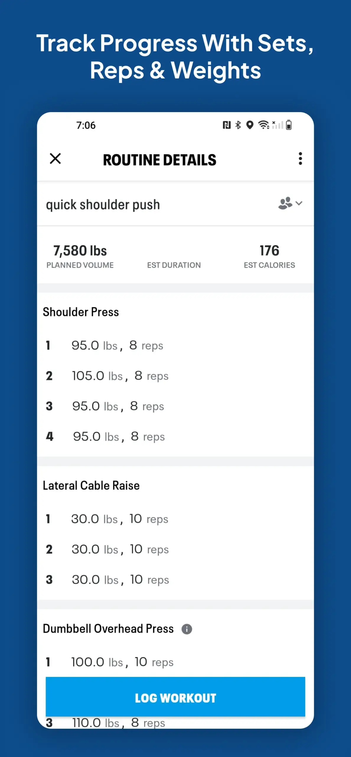Map My Fitness Workout Tracker screenshot 2