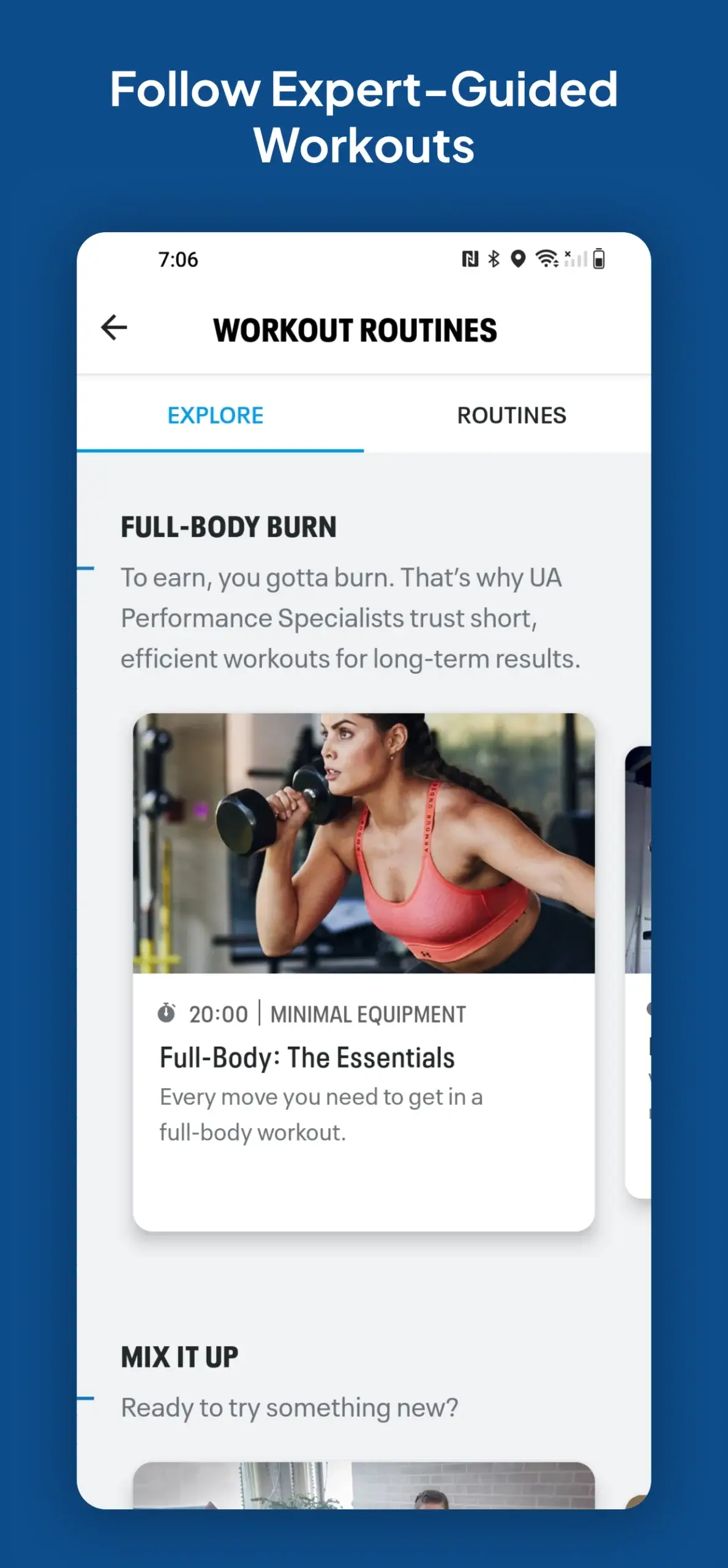 Map My Fitness Workout Tracker screenshot 5