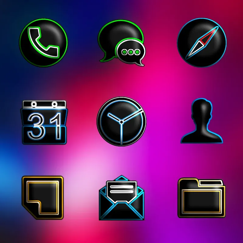 Flixy 3D - Icon Pack screenshot 3
