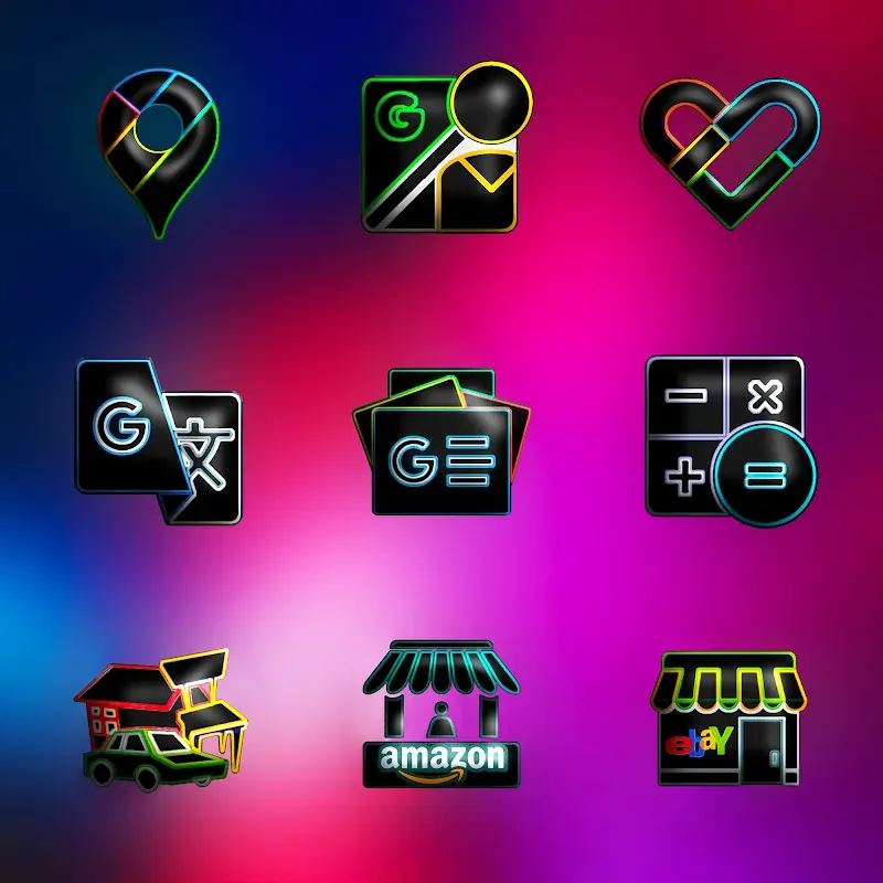 Flixy 3D - Icon Pack screenshot 6
