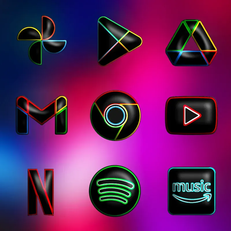 Flixy 3D - Icon Pack screenshot 5