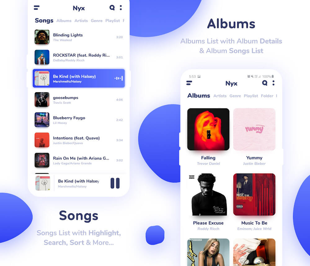 Nyx Music Player screenshot 4