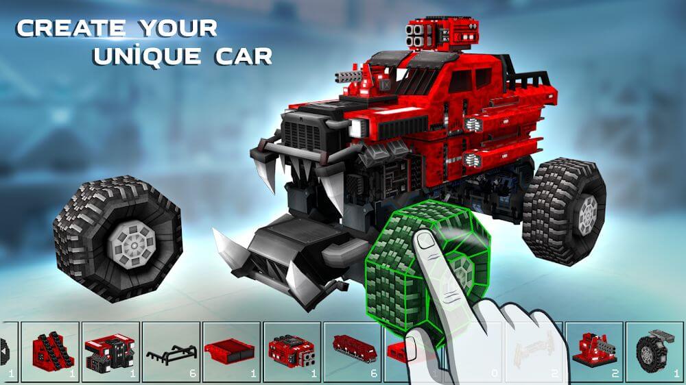 Blocky Cars Online screenshot 2