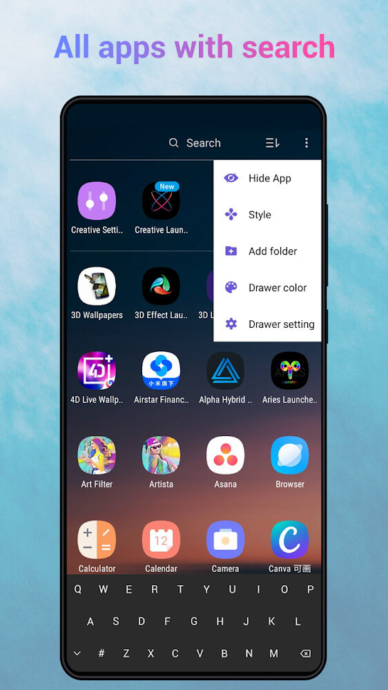 Creative Launcher screenshot 4