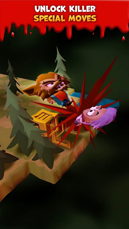 Slayaway Camp 2 Netflix & Kill gameplay screenshot 4
