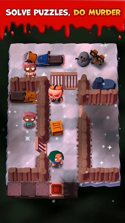 Slayaway Camp 2 Netflix & Kill gameplay screenshot 2