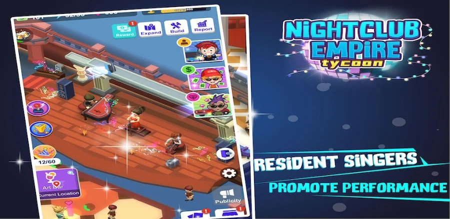 Idle Nightclub Tycoon screenshot 1