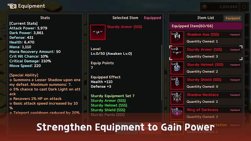 Shadow Lord : Idle screenshot 4