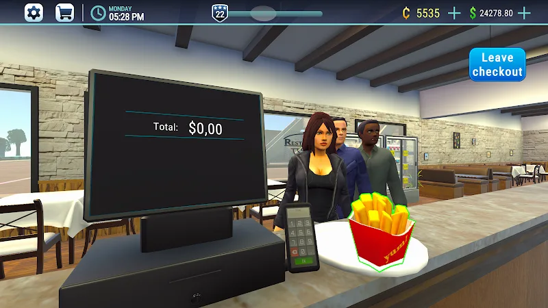 Restaurant Simulator 3D Bar screenshot 5