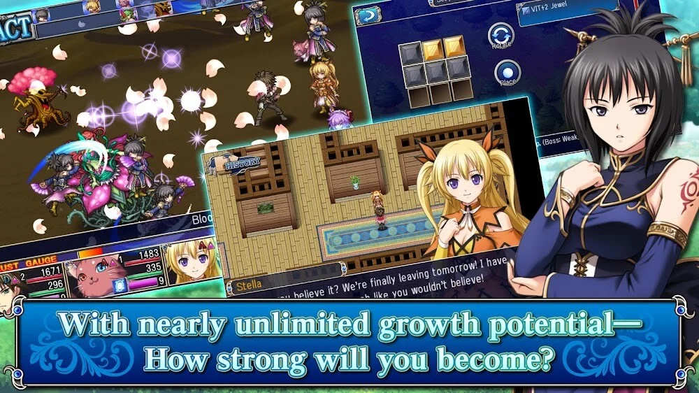 RPG Asdivine Hearts gameplay screenshot 5