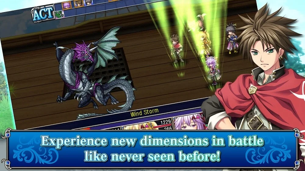 RPG Asdivine Hearts gameplay screenshot 3