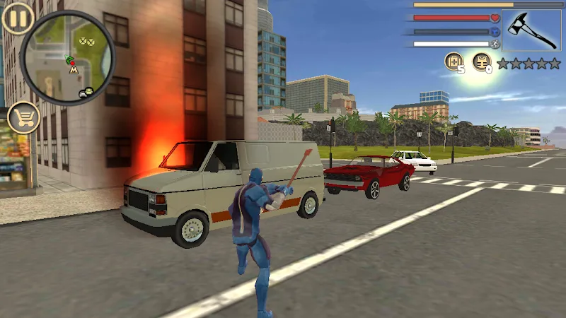 Rope Hero: Original screenshot 6