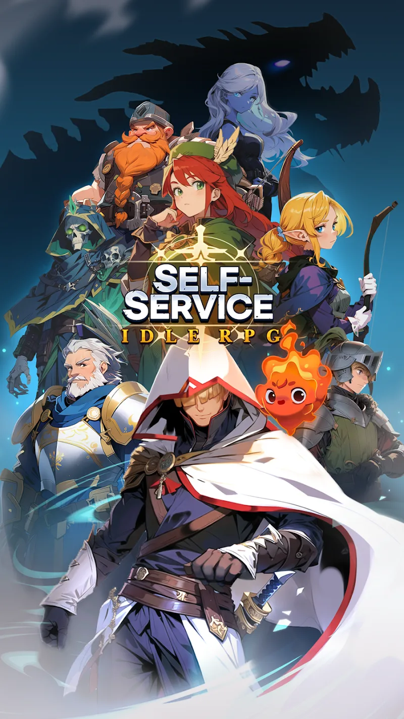 Self-Service Knight: Idle RPG screenshot 2