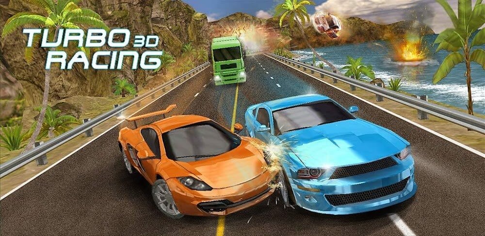 Turbo Driving Racing 3D screenshot 1