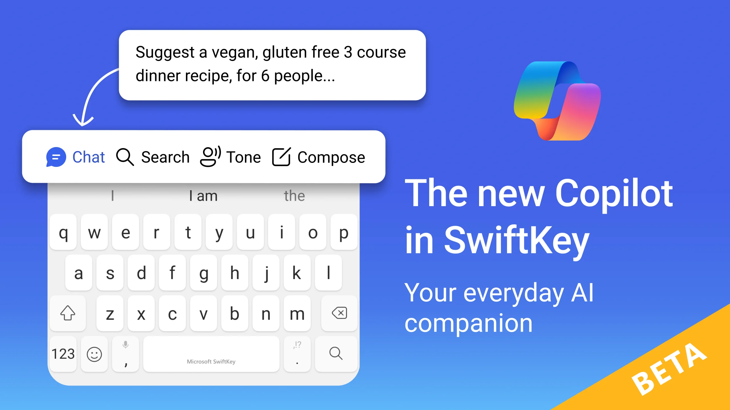 Microsoft SwiftKey Beta screenshot 1