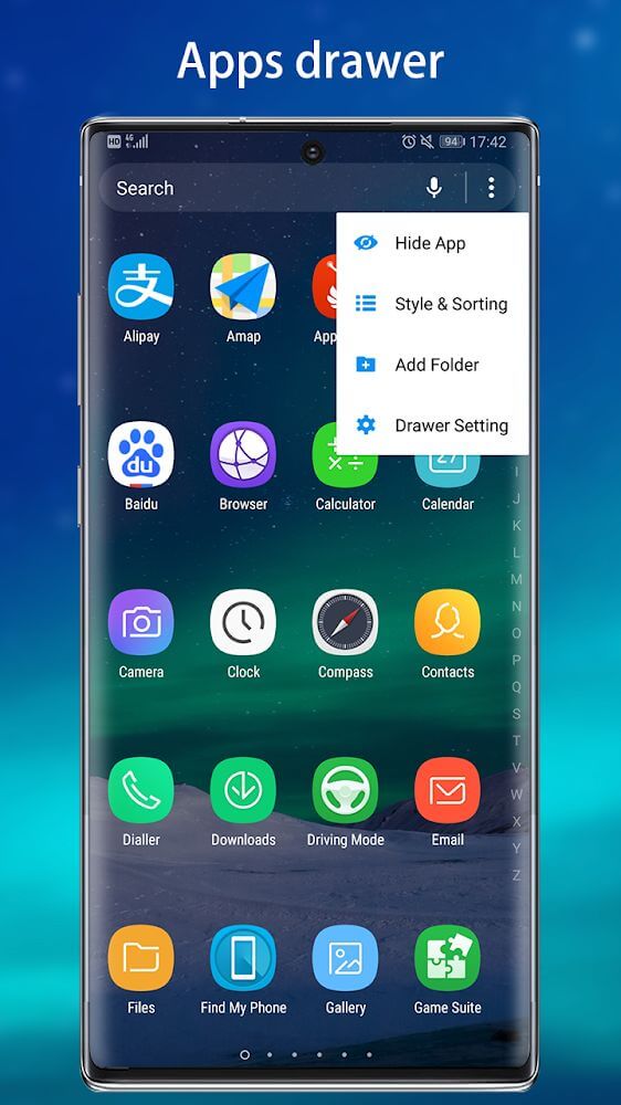 Cool Note20 Launcher screenshot 4
