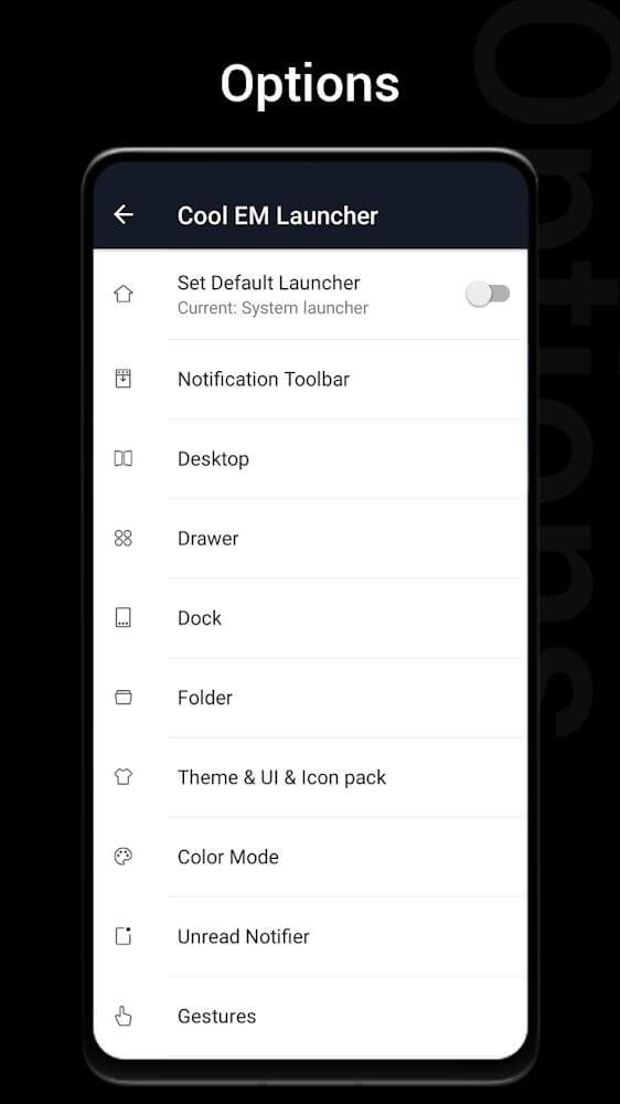 Cool EM Launcher screenshot 7