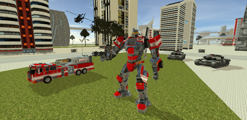 Robot Firetruck gameplay screenshot 1