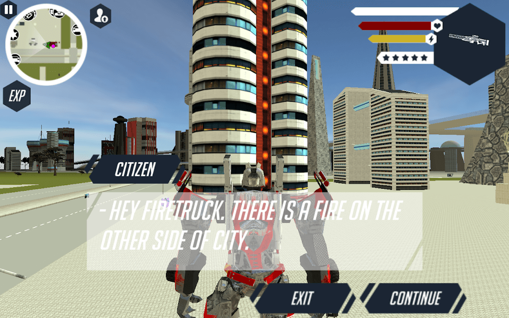 Robot Firetruck gameplay screenshot 3
