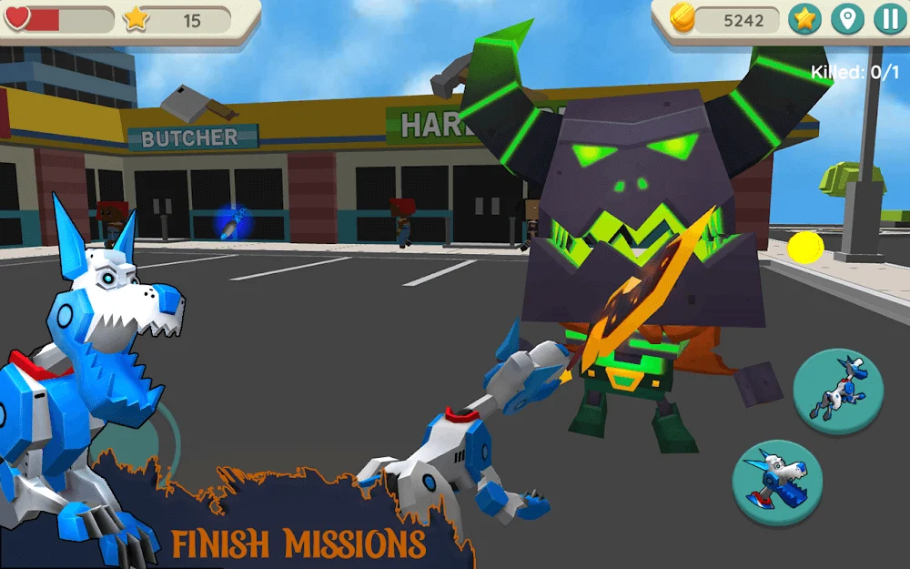 Robot Dog City Simulator screenshot 2