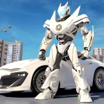 Robot Car Transformation Game
