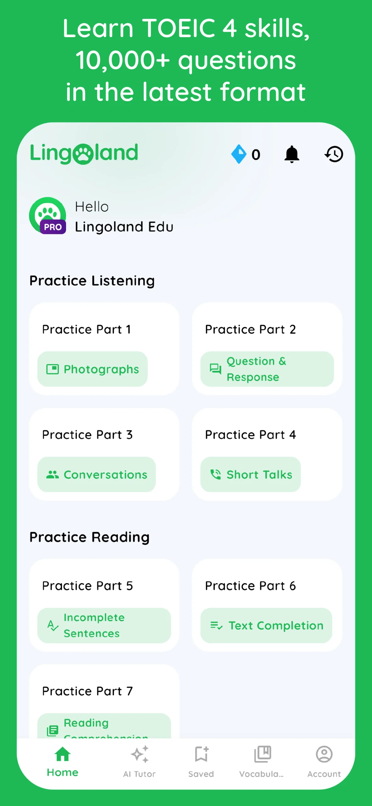 Lingoland - TOEIC® Test Prep screenshot 5