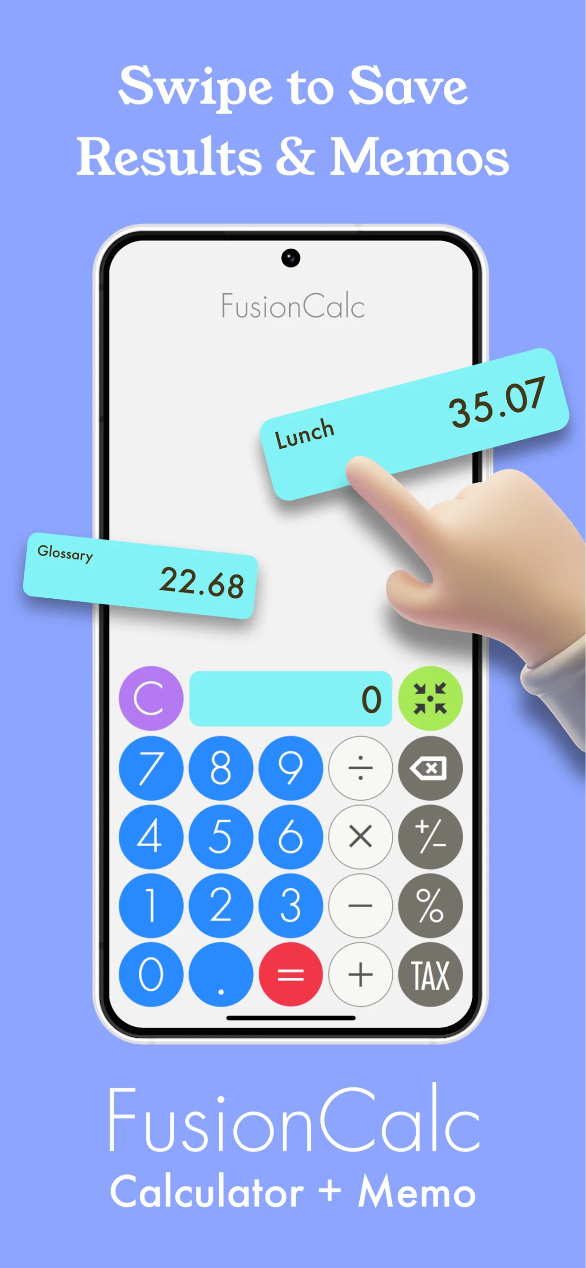 Memo Calculator - FusionCalc screenshot 4