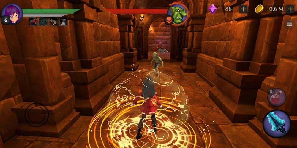 School Girl: Dungeon RPG screenshot 4