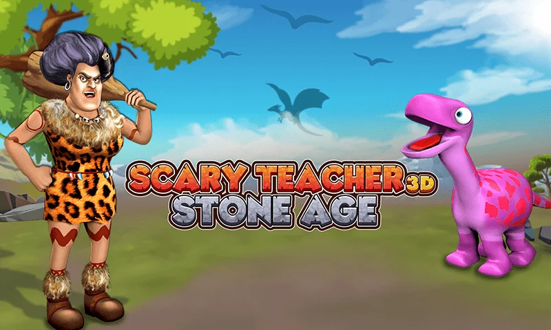 Scary Teacher Stone Age screenshot 3