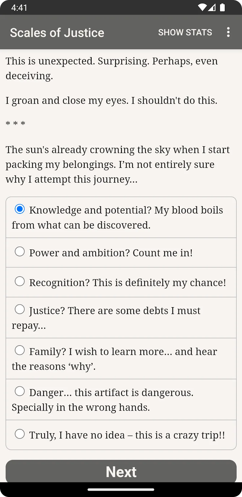 Scales of Justice screenshot 2