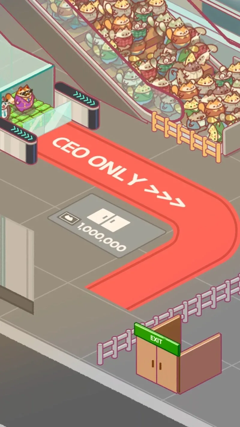 Office Cat: Idle Tycoon Games screenshot 3