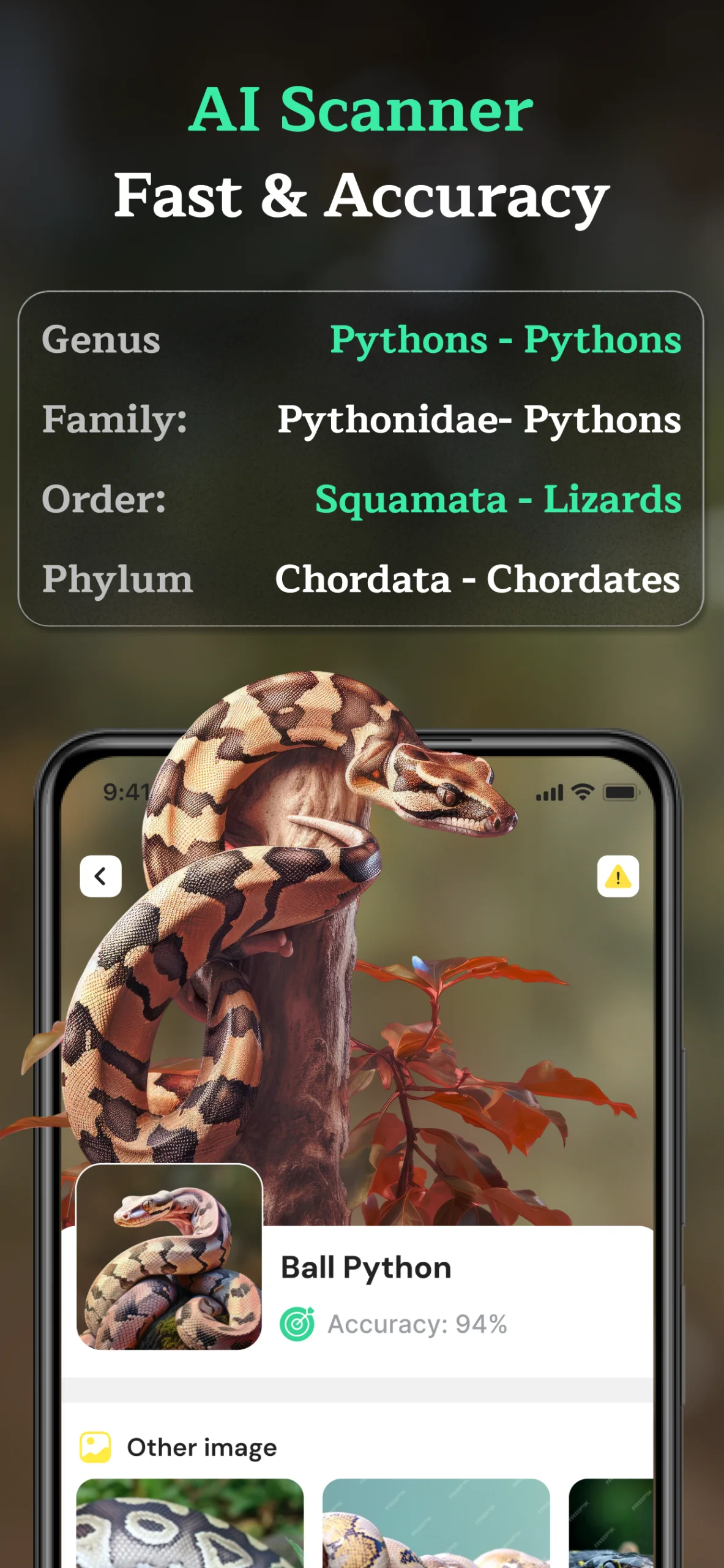 Snake Identifier AI Scanner screenshot 2