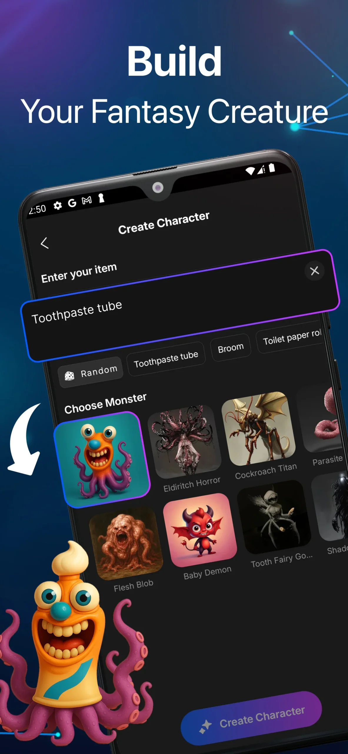AI Hybrid Character Creator screenshot 2