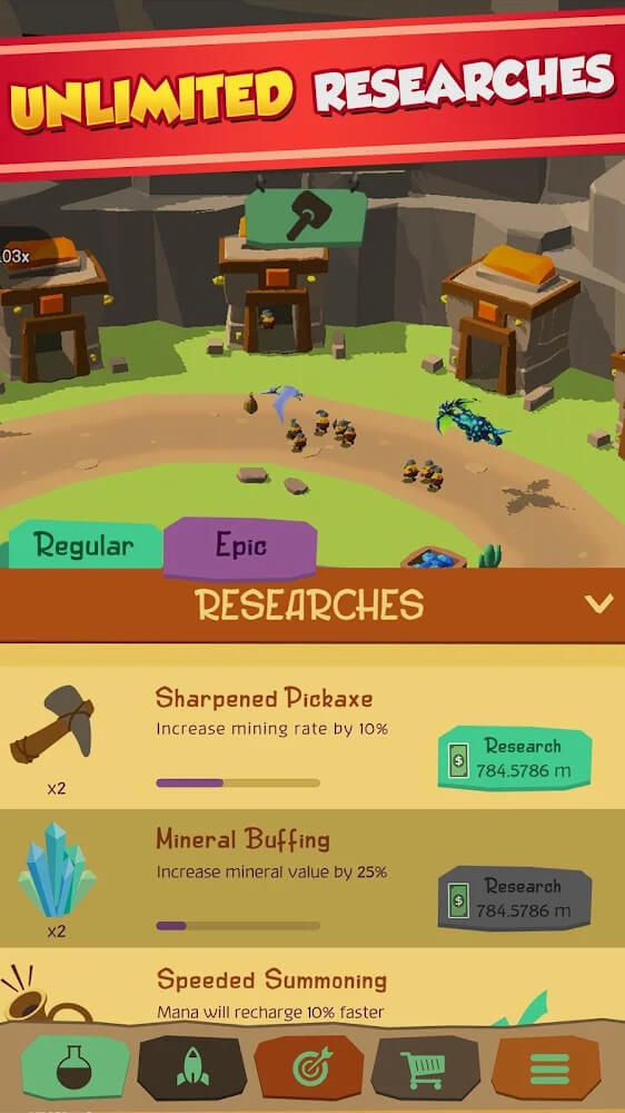 Clicker Tycoon Idle Mining screenshot 4