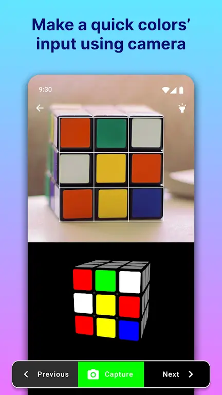 Rubik's Cube Solver screenshot 4