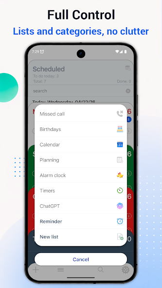 Reminders screenshot 3