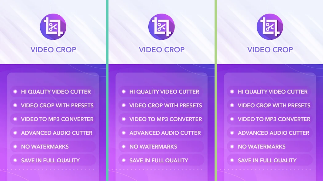 Video Crop & Trim (Video Cut) screenshot 1
