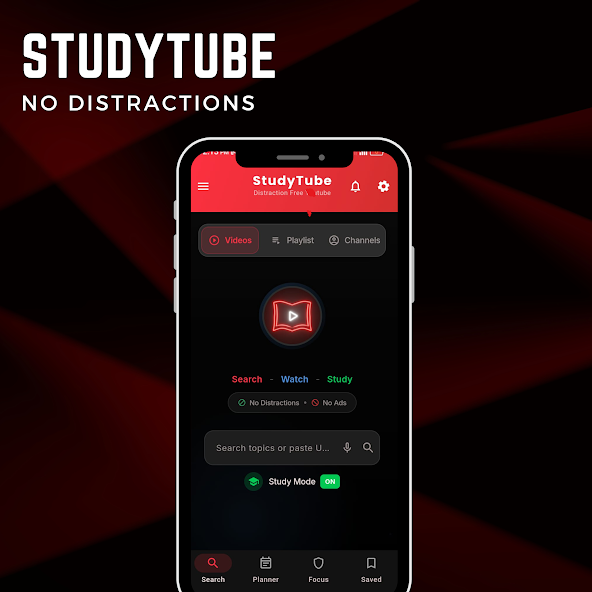 StudyTube : No distractions screenshot 1