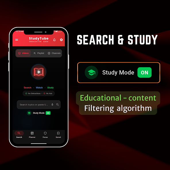 StudyTube : No distractions screenshot 2