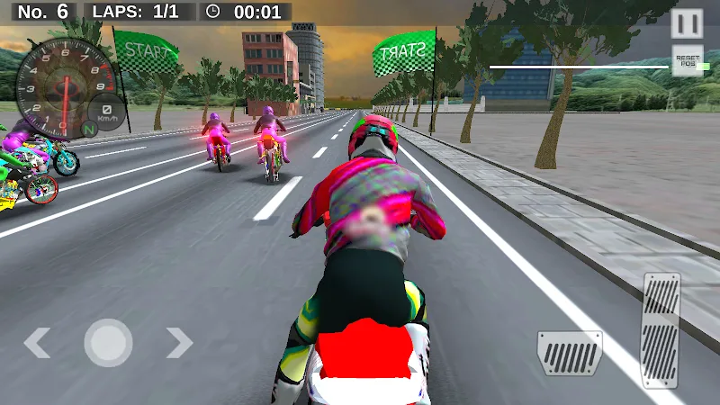 Real Drag Bike Racing screenshot 2