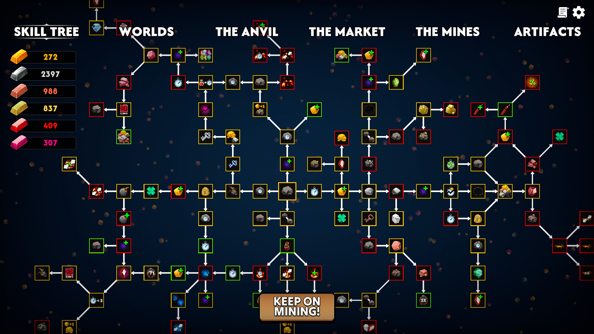 Keep on Mining! - Worlds screenshot 1