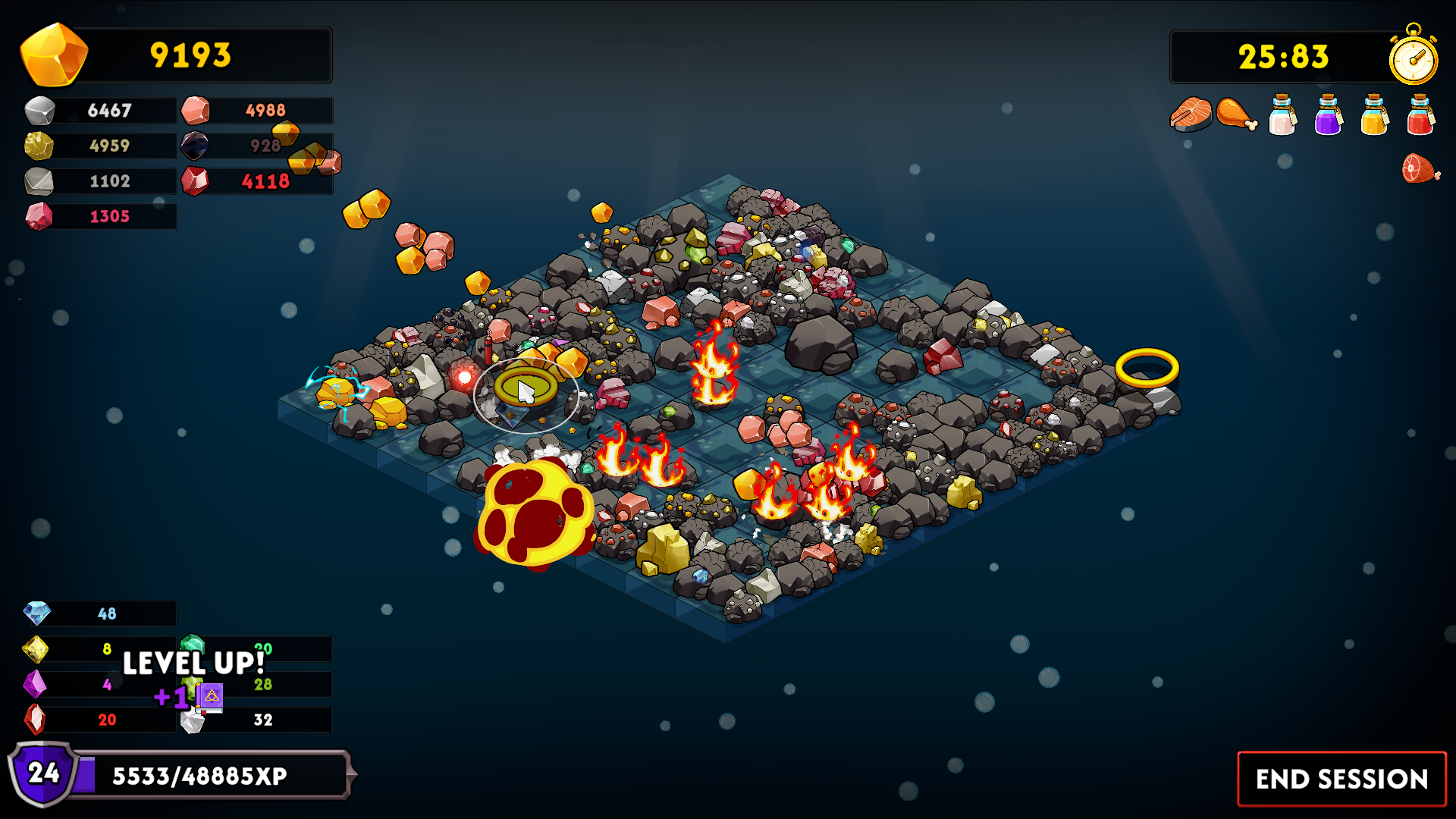 Keep on Mining! - Worlds screenshot 2