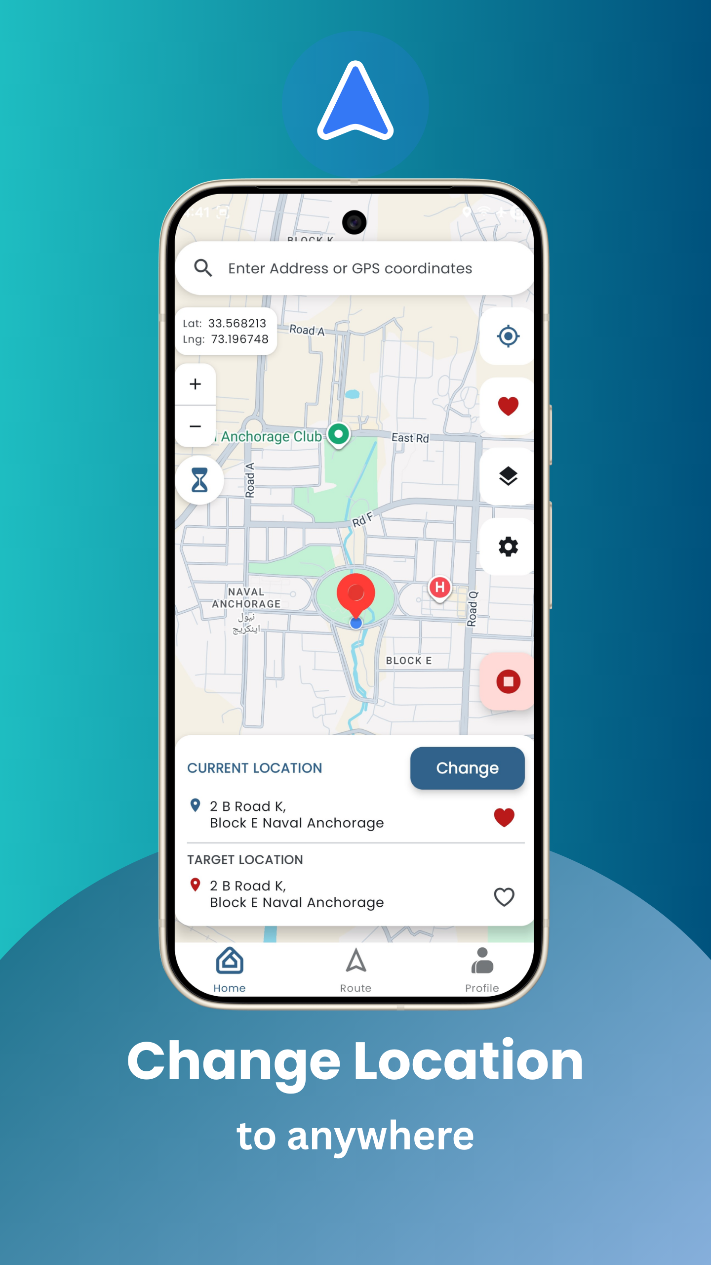 Mappr - Fake GPS Location screenshot 5