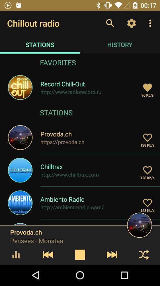 Chillout & Lounge Music Radio screenshot 2
