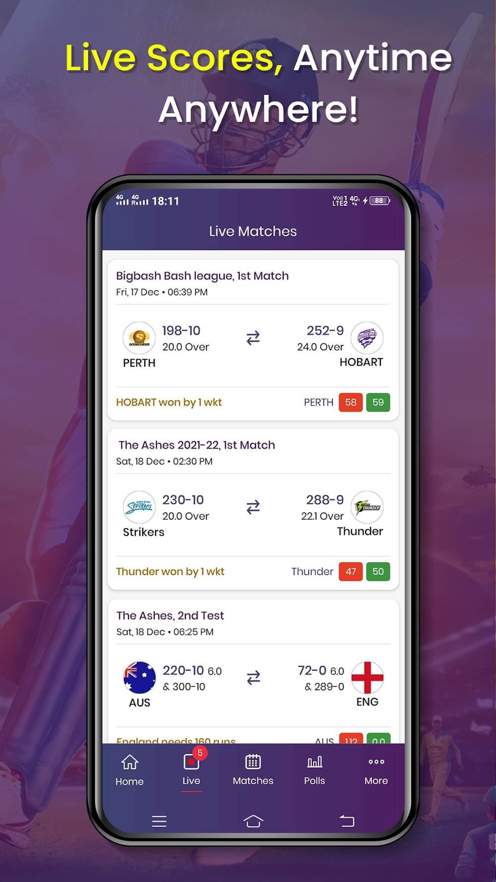 Cricket Line Guru screenshot 5