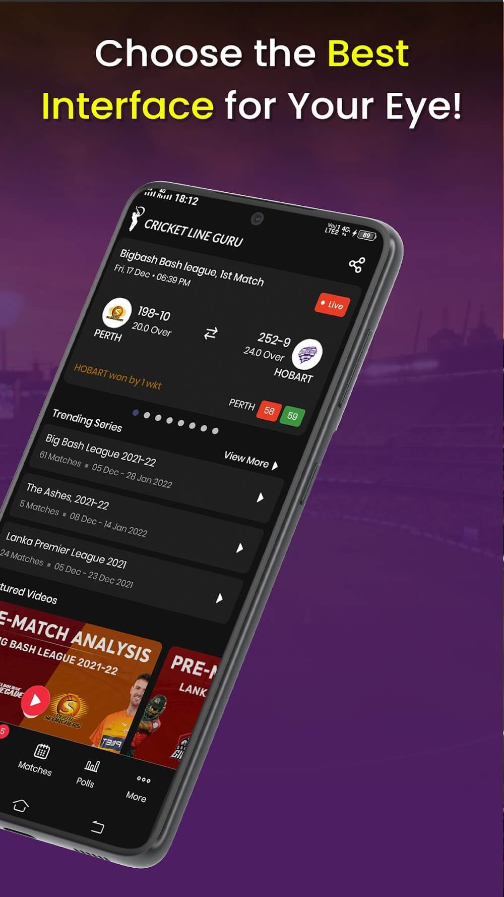 Cricket Line Guru screenshot 3