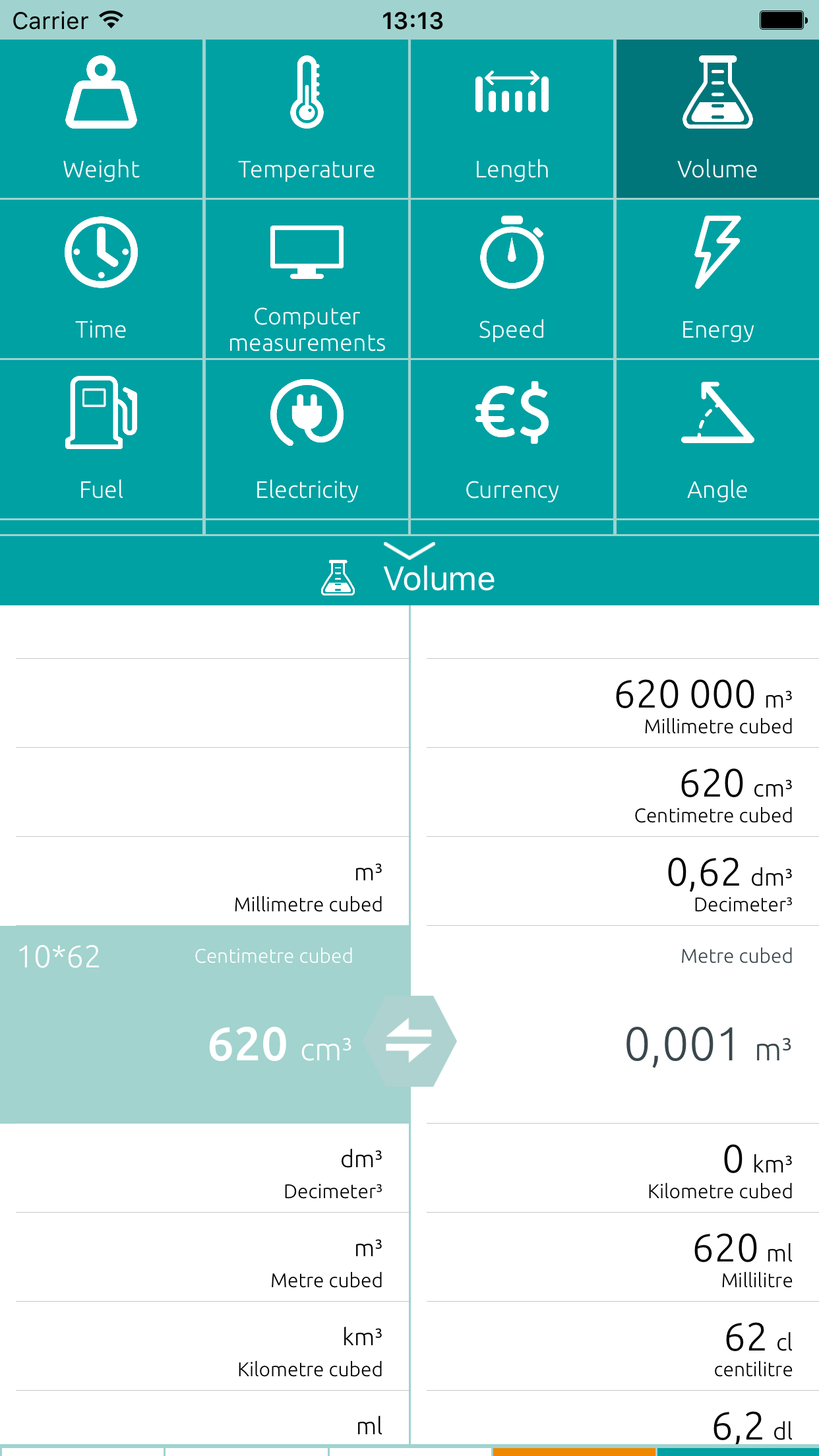 Unit Converter – Convert Metric screenshot 3